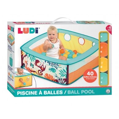 LUDI kamuoliukų baseinas, Džiunglės 1 LUDI kamuoliukų baseinas, Džiunglės 1