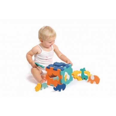 LUDI kilimėlis-3D dėlionė, mažieji gyvūnai 3 LUDI kilimėlis-3D dėlionė, mažieji gyvūnai 3