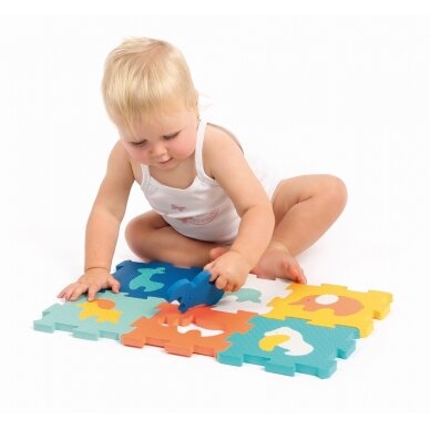 LUDI kilimėlis-3D dėlionė, mažieji gyvūnai 4 LUDI kilimėlis-3D dėlionė, mažieji gyvūnai 4