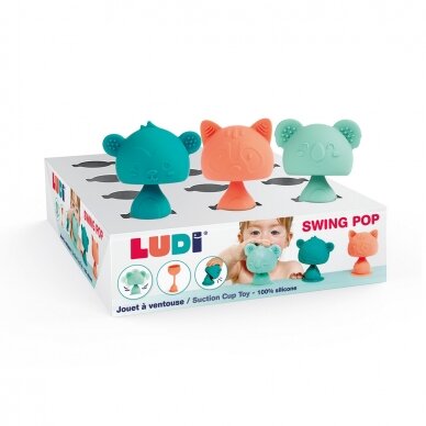 LUDI kramtukas grybukas, 1 vnt. 3 LUDI kramtukas grybukas, 1 vnt. 3