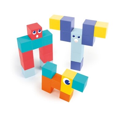 LUDI magnetinis konstruktorius Kubeliai, kelioninis formatas LUDI magnetinis konstruktorius Kubeliai, kelioninis formatas