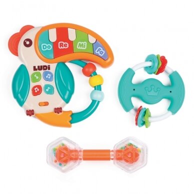 LUDI muzikinis rinkinys, tukanas LUDI muzikinis rinkinys, tukanas