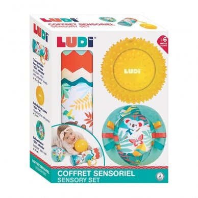 LUDI sensorinių žaislų rinkinys LUDI sensorinių žaislų rinkinys