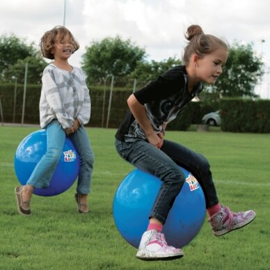 LUDI šokinėjimo kamuolys, mėlynas 45 cm 5 LUDI šokinėjimo kamuolys, mėlynas 45 cm 5