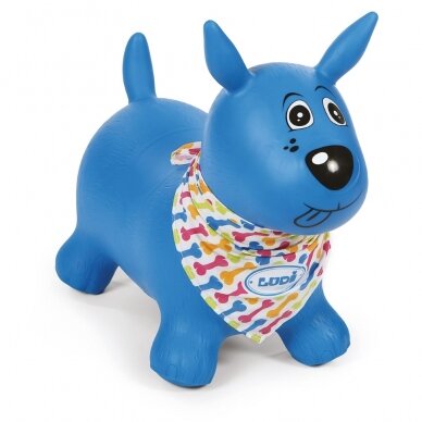 LUDI šokliukas, mėlynas šuo