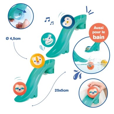 LUDI vonios žaislas Čiuožyklos 2 LUDI vonios žaislas Čiuožyklos 2