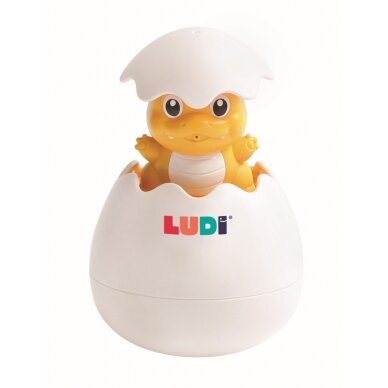 LUDI vonios žaislas kiaušinis, Dinozauras LUDI vonios žaislas kiaušinis, Dinozauras