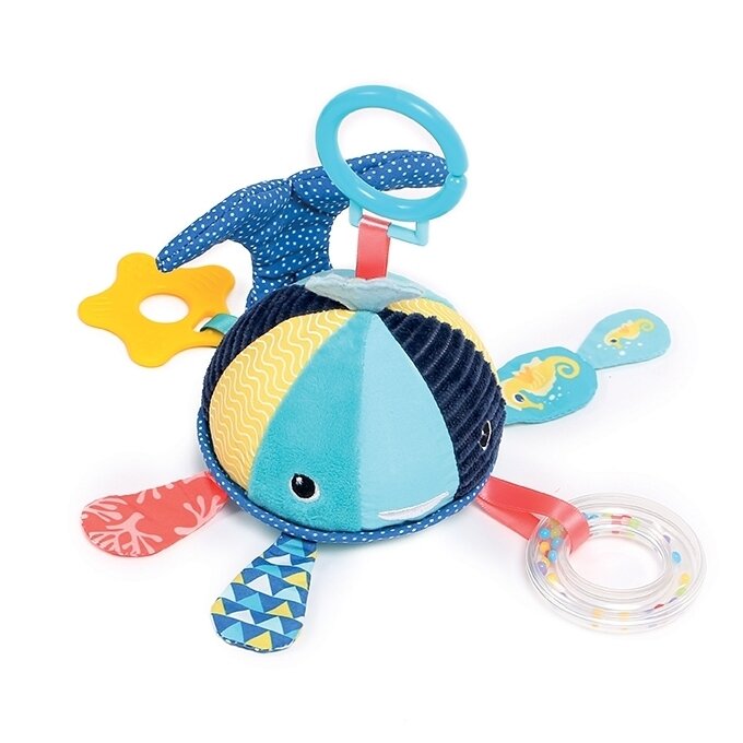 LUDI pakabinamas žaislas, banginiukas LUDI pakabinamas žaislas, banginiukas