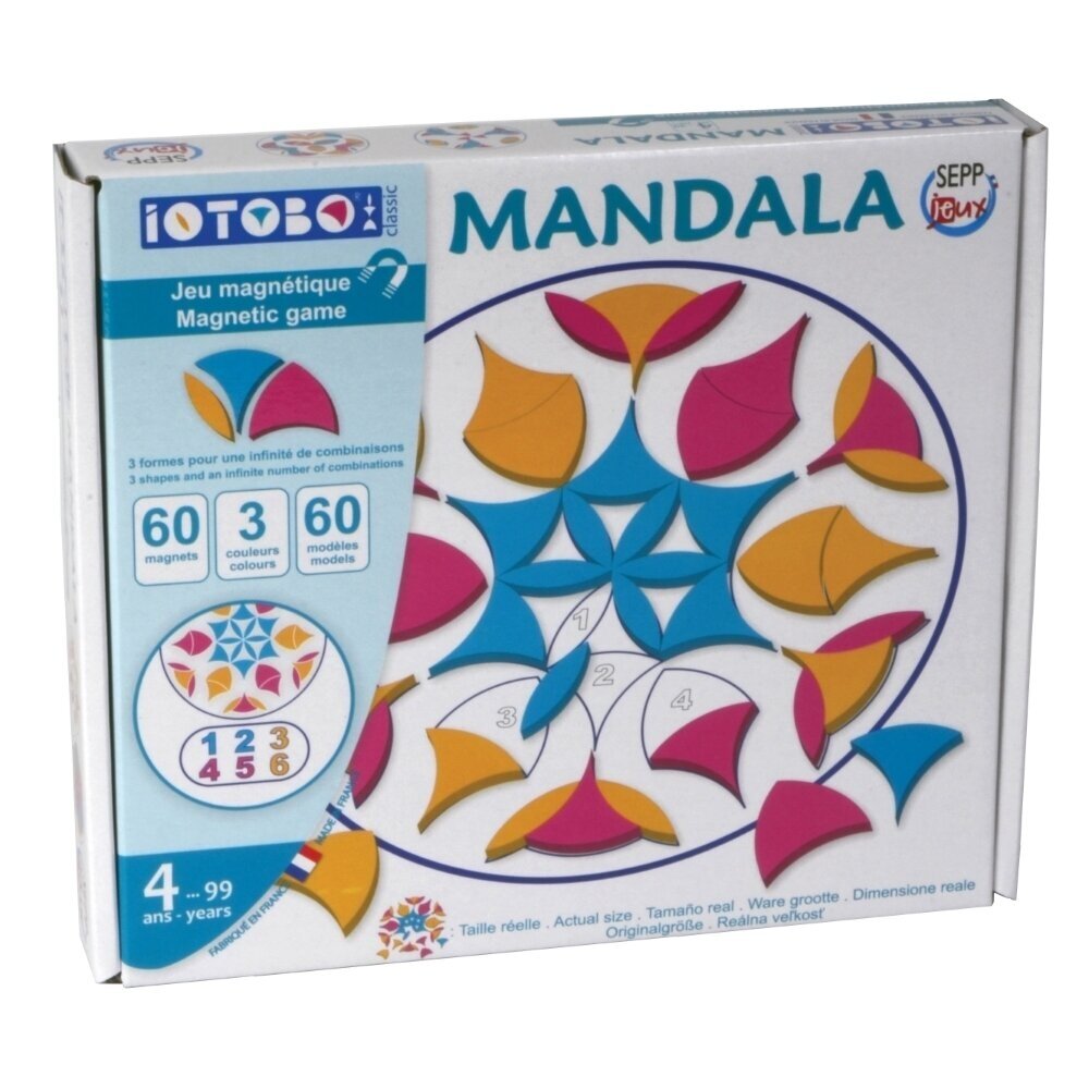 Magnetinis žaidimas Mandala, 4-99 Magnetinis žaidimas Mandala, 4-99