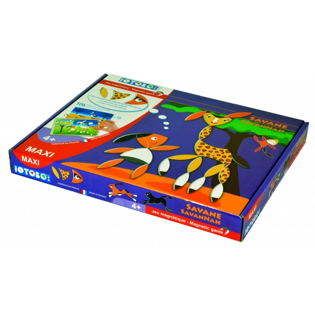 Magnetinis žaidimas, Savana Maxi, 4+ 1 Magnetinis žaidimas, Savana Maxi, 4+ 1