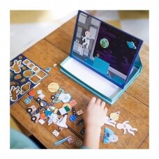 Petit Collage magnetinis žaidimas "Kosmose"
