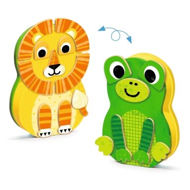 Magnetinė dėlionė dėžutėje Gyvūnija Magnetinė dėlionė dėžutėje Gyvūnija