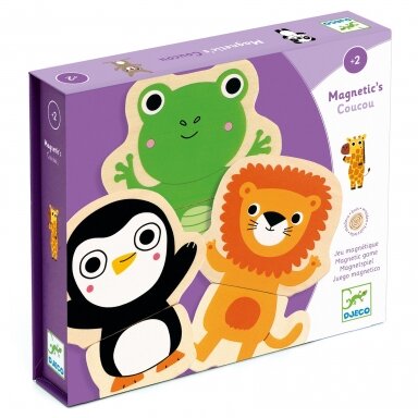 Magnetinė dėlionė "Kukū džiunglės" Magnetinė dėlionė "Kukū džiunglės"