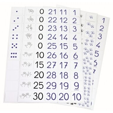 Magnetiniai skaičiai, 3-5 metai Magnetiniai skaičiai, 3-5 metai