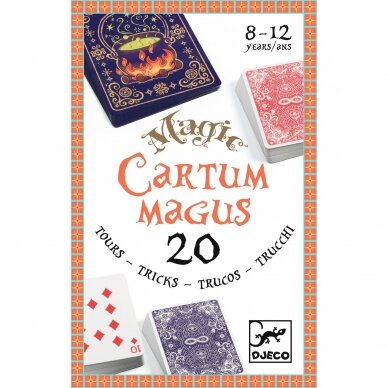 Magijos triukų su kortomis rinkinys Cartum Magus 6 Magijos triukų su kortomis rinkinys Cartum Magus 6
