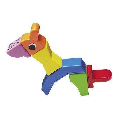 Magnetinis konstruktorius „Miesto gyventojas”, 6 dalys 5