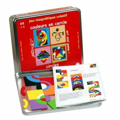 Magnetinis žaidimas Apskritimai, 5+ Magnetinis žaidimas Apskritimai, 5+
