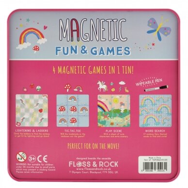 Magnetinis žaidimas, Vaivorykštės fėja 4 in 1 3 Magnetinis žaidimas, Vaivorykštės fėja 4 in 1 3