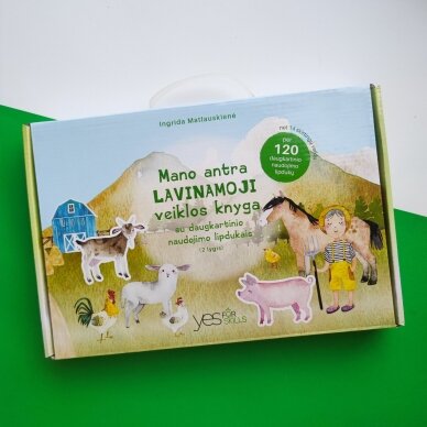 Mano antra lavinamoji veiklos knyga su daugkartinio naudojimo lipdukais 35 Mano antra lavinamoji veiklos knyga su daugkartinio naudojimo lipdukais 35