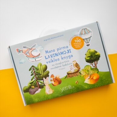 Mano pirma lavinamoji veiklos knyga su daugkartinio naudojimo lipdukais 2 Mano pirma lavinamoji veiklos knyga su daugkartinio naudojimo lipdukais 2