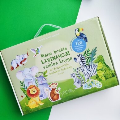 Mano trečia lavinamoji veiklos knyga su daugkartinio naudojimo lipdukais 2 Mano trečia lavinamoji veiklos knyga su daugkartinio naudojimo lipdukais 2