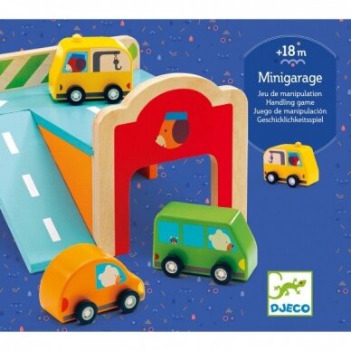 Žaidimas Djeco Mini garažas