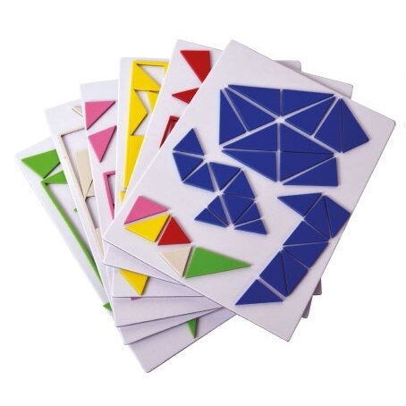 Magnetinis žaidimas Trikampiai, 6 vaikams 2 Magnetinis žaidimas Trikampiai, 6 vaikams 2