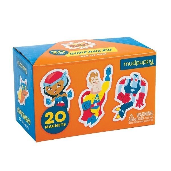 Magnetukai dėžutėje Superherojai, 20 vnt Magnetukai dėžutėje Superherojai, 20 vnt