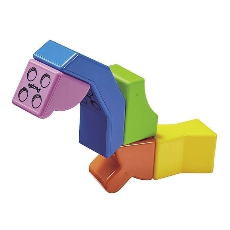 Magnetinis konstruktorius „Miesto gyventojas”, 6 dalys 6