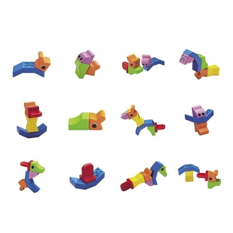 Magnetinis konstruktorius „Miesto gyventojas”, 6 dalys 1 Magnetinis konstruktorius „Miesto gyventojas”, 6 dalys 1