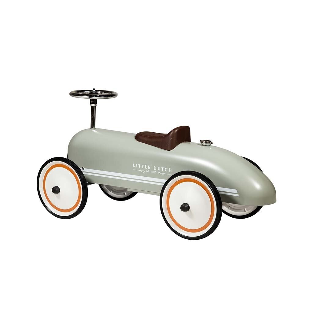 Metalinis RETRO paspiriamas automobilis Alyvuogė 1