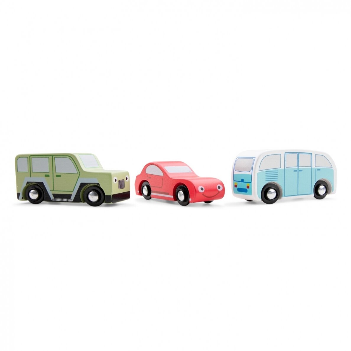 Medinių transporto priemonių rinkinys, 3vnt 2 Medinių transporto priemonių rinkinys, 3vnt 2