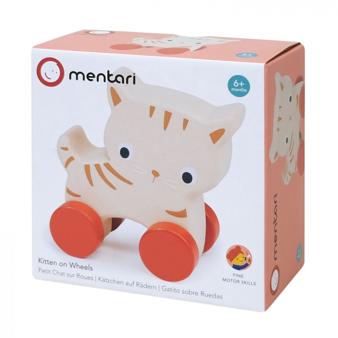 Mentari Katinėlis su 4 ratukais 1 Mentari Katinėlis su 4 ratukais 1