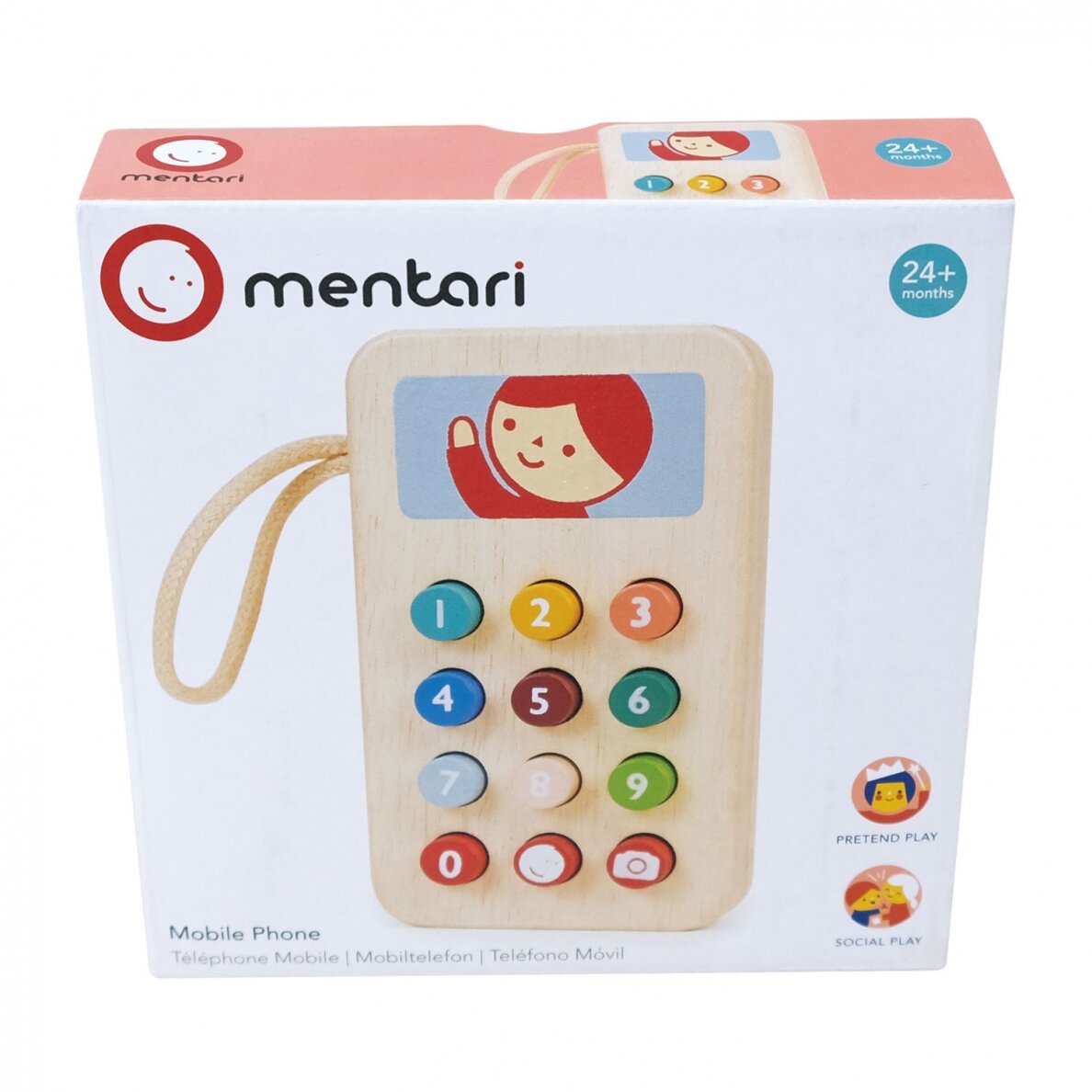 Mentari Žaislinis mobilus telefonas 2