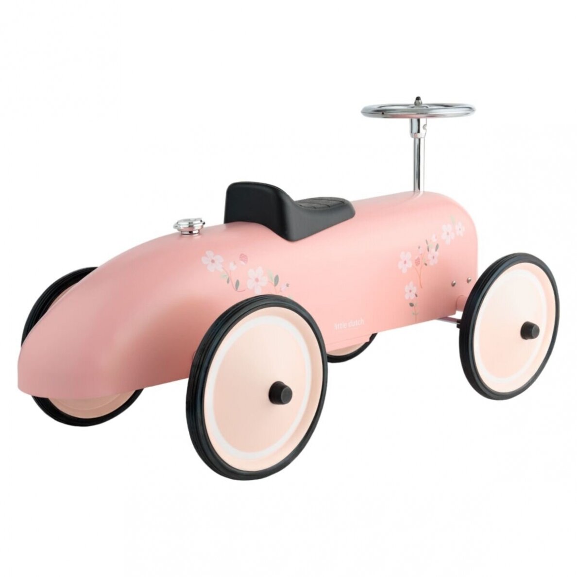 Metalinis RETRO paspiriamas automobilis Rožinė 8 Metalinis RETRO paspiriamas automobilis Rožinė 8