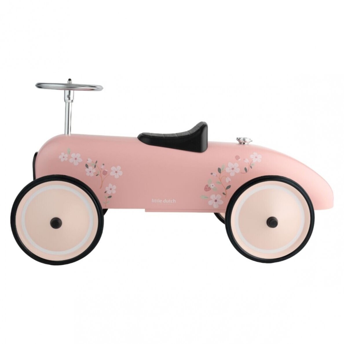 Metalinis RETRO paspiriamas automobilis Rožinė 1 Metalinis RETRO paspiriamas automobilis Rožinė 1