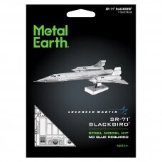 Metalinis 3D konstruktorius lėktuvas "Blackbird"