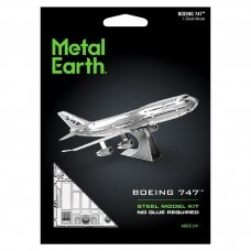Metalinis 3D konstruktorius lėktuvas "Jet Boeing 747"