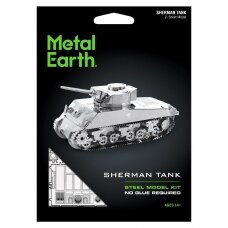 Metalinis 3D konstruktorius "Sherman Tank "