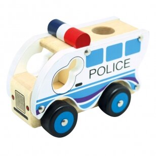 Medinė mašinėlė "Policija"