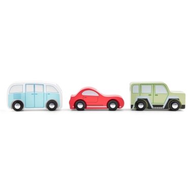 Medinių transporto priemonių rinkinys, 3vnt Medinių transporto priemonių rinkinys, 3vnt