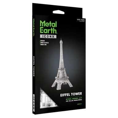 Metalinis 3D konstruktorius "Eifelio bokštas" Iconx serija Metalinis 3D konstruktorius "Eifelio bokštas" Iconx serija