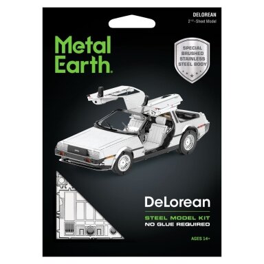 Metalinis 3D konstruktorius "Delorean"