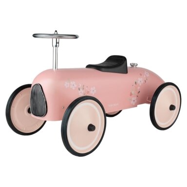 Metalinis RETRO paspiriamas automobilis Rožinė Metalinis RETRO paspiriamas automobilis Rožinė