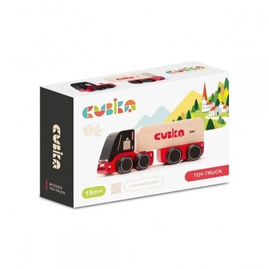 Mediniai automobilis Cubika Sunkvežimis 1