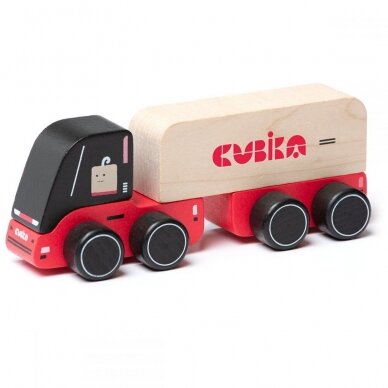 Mediniai automobilis Cubika Sunkvežimis Mediniai automobilis Cubika Sunkvežimis