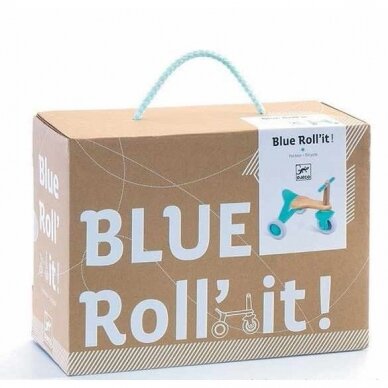 „Djeco“ triratukas „Blue Roll'it“ „Djeco“ triratukas „Blue Roll'it“