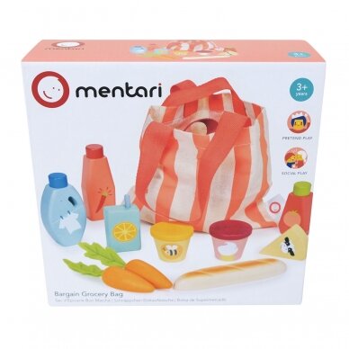 Mentari Pirkinių krepšys su maisto produktais Mentari Pirkinių krepšys su maisto produktais
