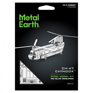 Metalinis 3D konstruktorius "CH-47 Chinook" 1