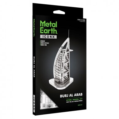 Metalinis 3D konstruktorius "Burdž al Arabas" Iconx serija 1